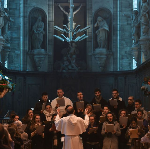 spiritual concert in mondaye abbey