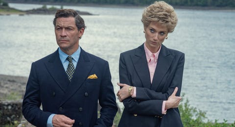 The Crown 5 dominic west y elizabeth debicki en the crown 5