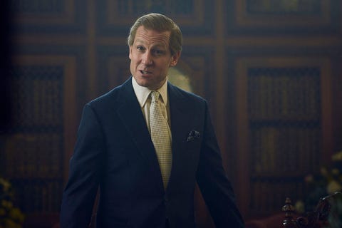The Crown characters from season 1 to season 5