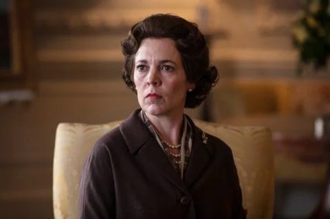 olivia colman es isabel ii en the crown