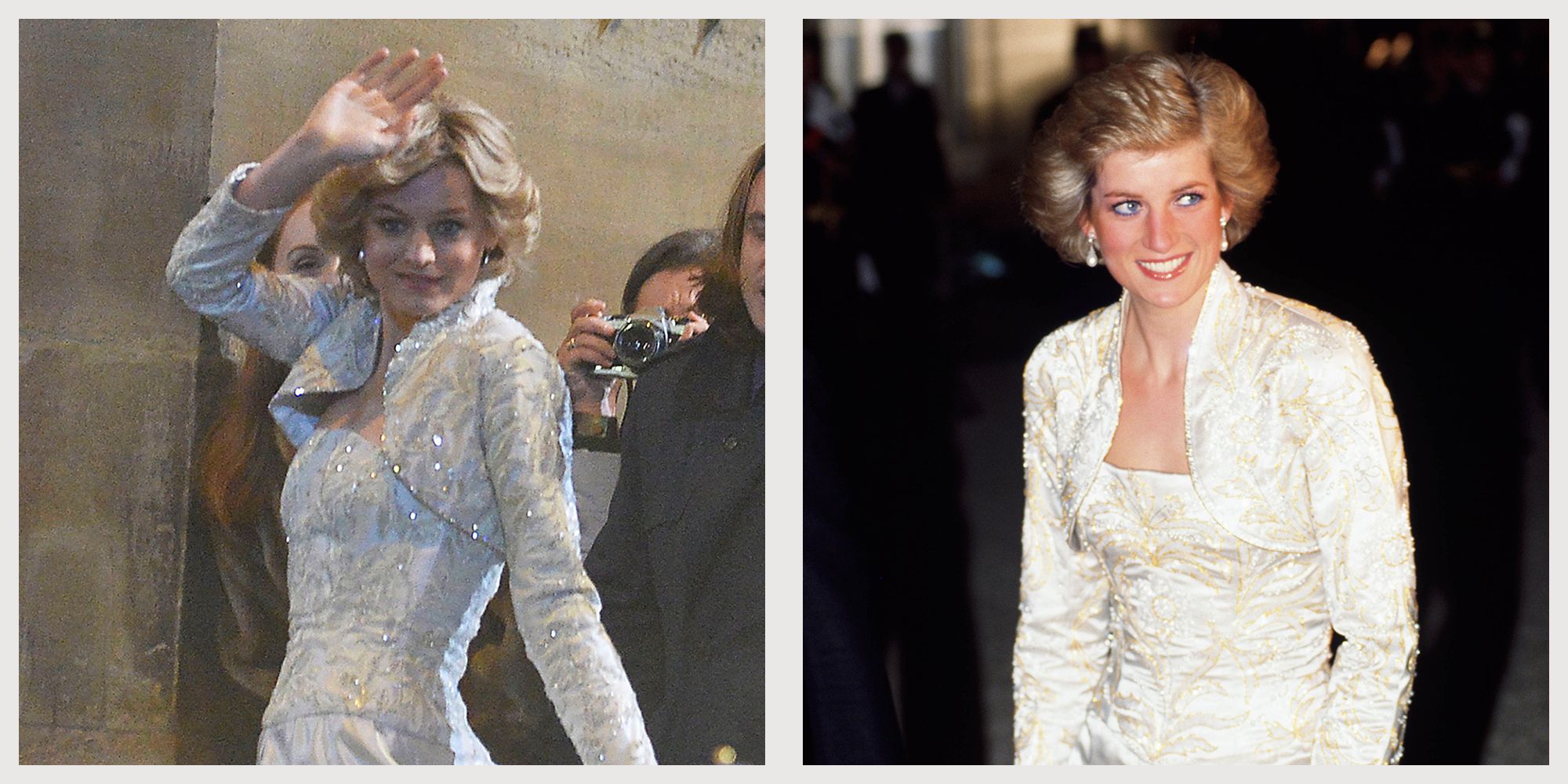 Принцесса уэльская пропала. Жемчужное платье принцессы Дианы. Princess Diana 1986.