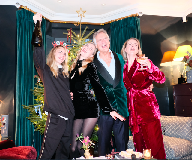 delevingnes family christmas