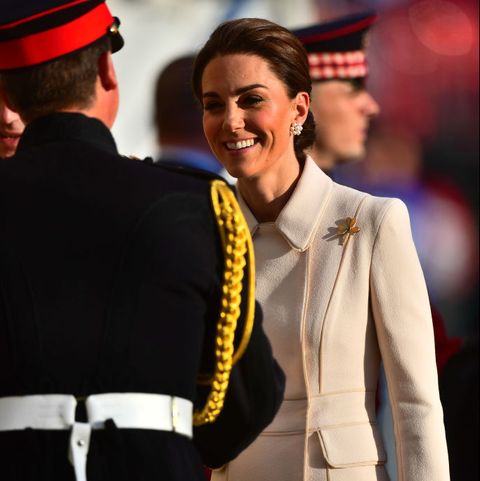 Kate Middleton at the Beating Retreat ceremony
