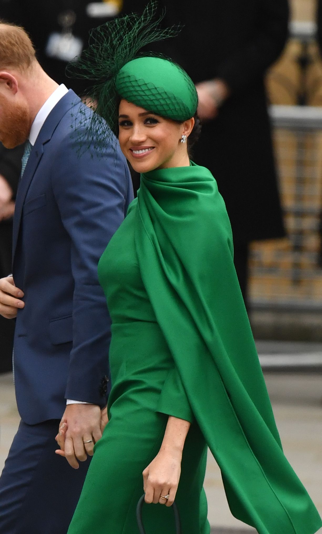 meghan markle green dress