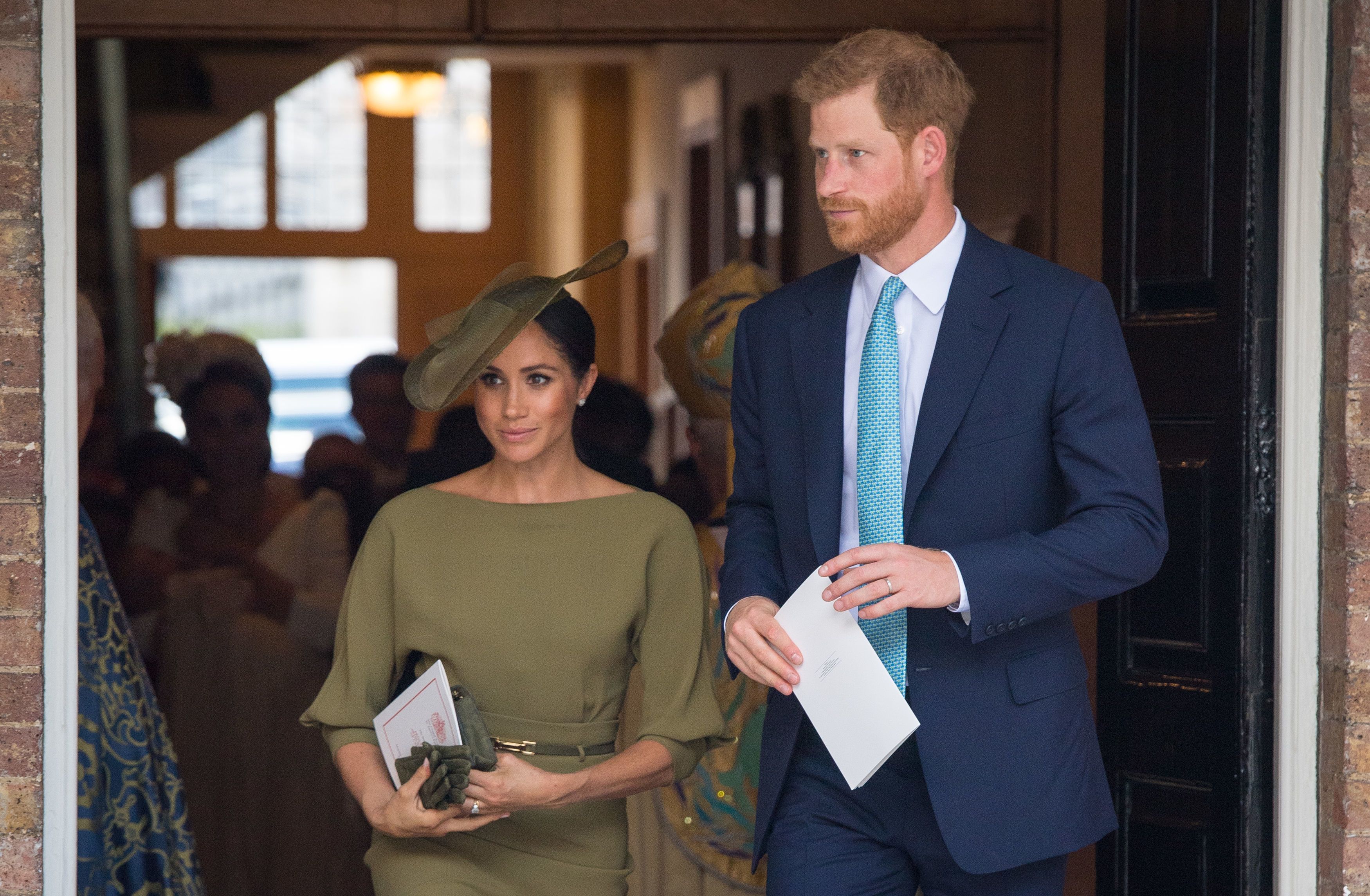 meghan markle green dress ralph lauren