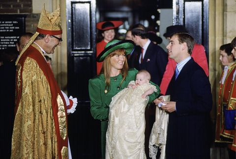 Andrew And Sarah And Beatrice Christening