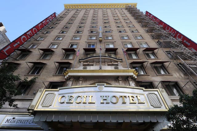 True Story Crime Scene Vanishing At The Cecil Hotel Cecil Hotel History Ghosts And Crimes