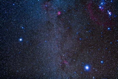 The faint constellation of Monoceros
