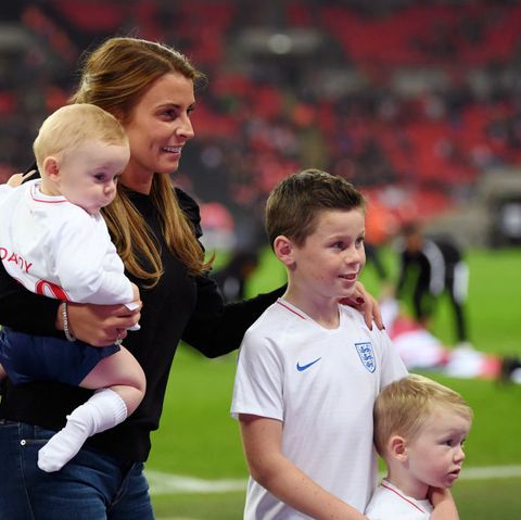 Coleen Rooney S Baby Falls Asleep Mid Haircut And Melts Fans Hearts