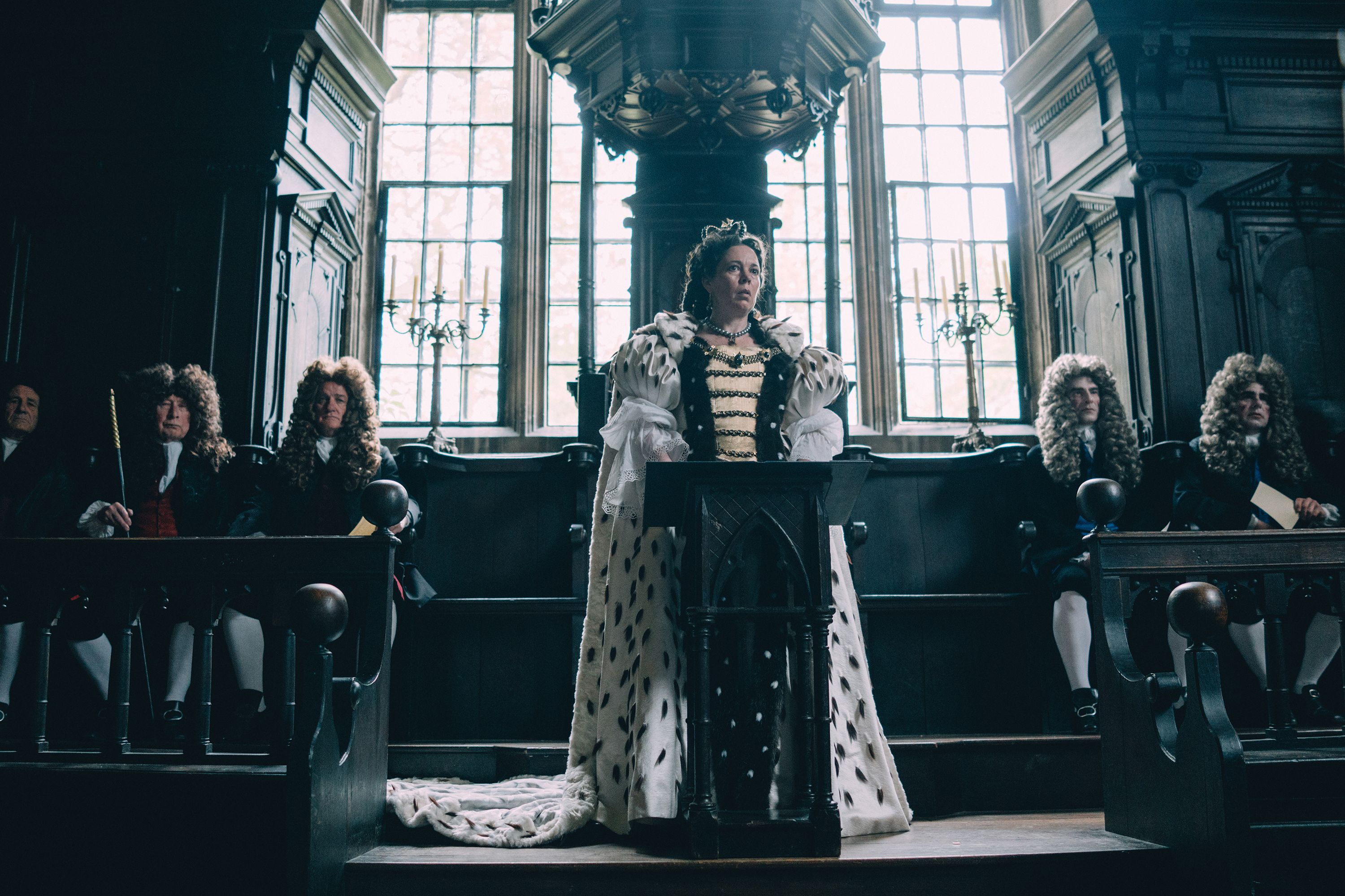 Olivia Colman S The Favourite Sweeps The Board At The 2018