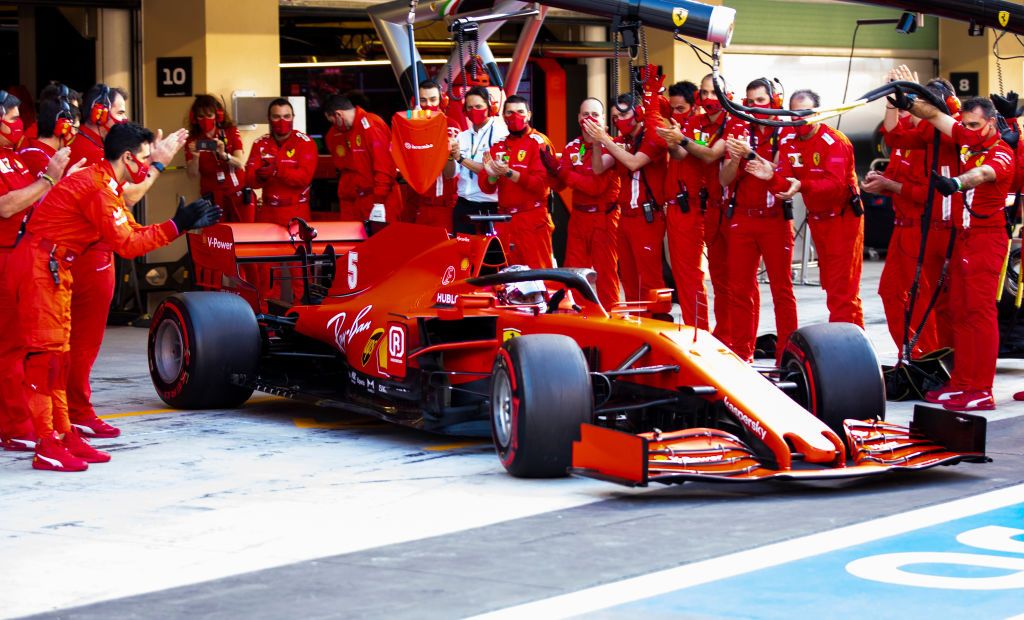 Ferrari Vettel End Forgettable F1 Season With One Final Whimper