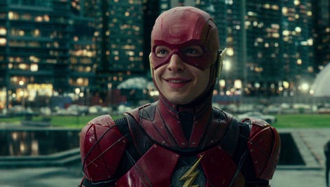 the flash rodaje ezra miller