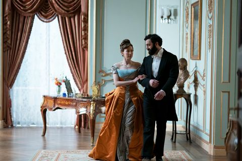 carrie coon, morgan spector, the gilded age