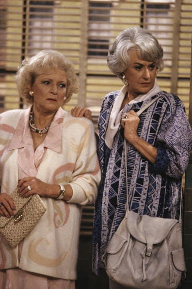 THE GOLDEN GIRLS the golden girls