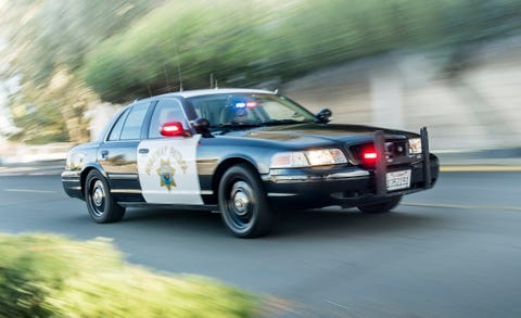 This Is One Of The Last Ford Crown Vic Police Interceptors