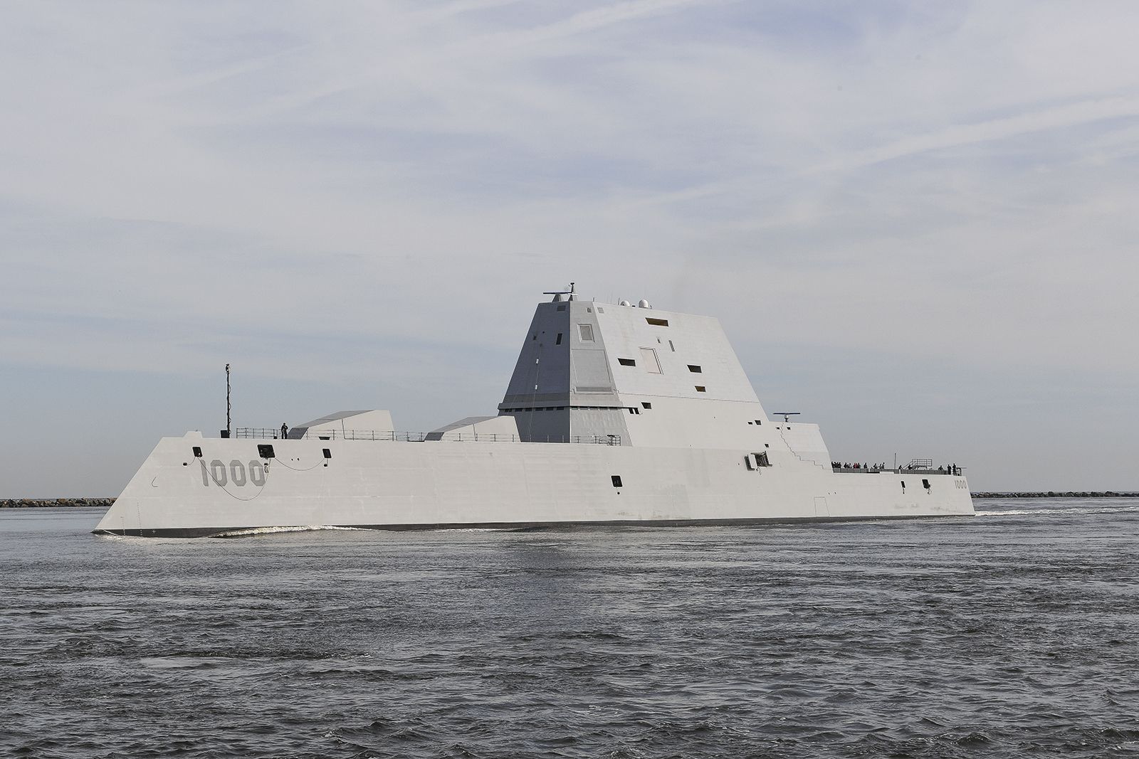 Uss Zumwalt Rough Seas Test Uss Zumwalt Seakeeping