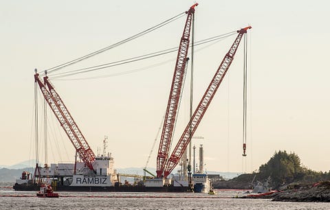 NORWAY-NAVY-ACCIDENT-NATO-POLLUTION