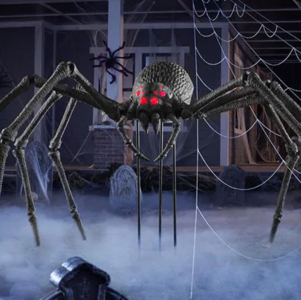 The Home Depot Is Selling Massive Spider Decoration With Glowing Red Eyes for Halloween