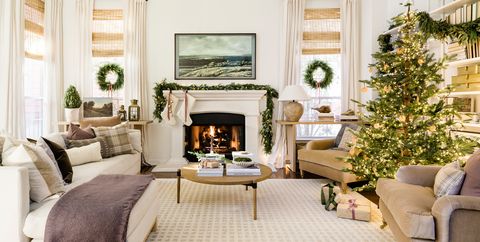christmas living room decor
