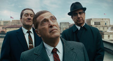 the irishman, robert de niro, al pacino