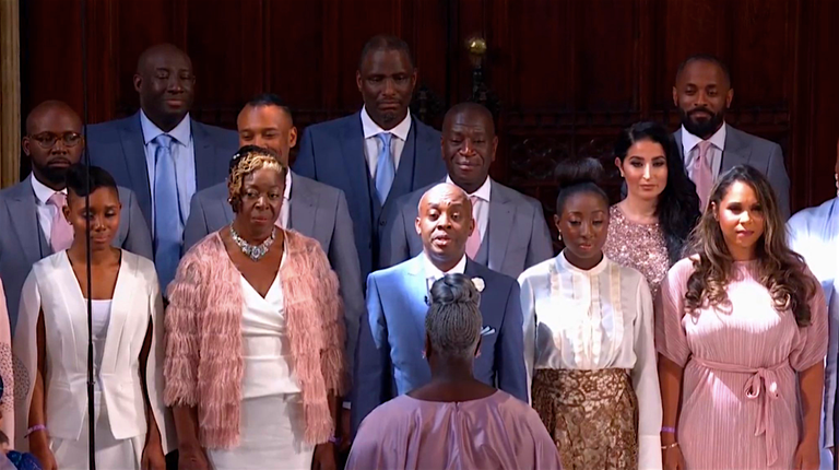 Image result for royal wedding gospel choir