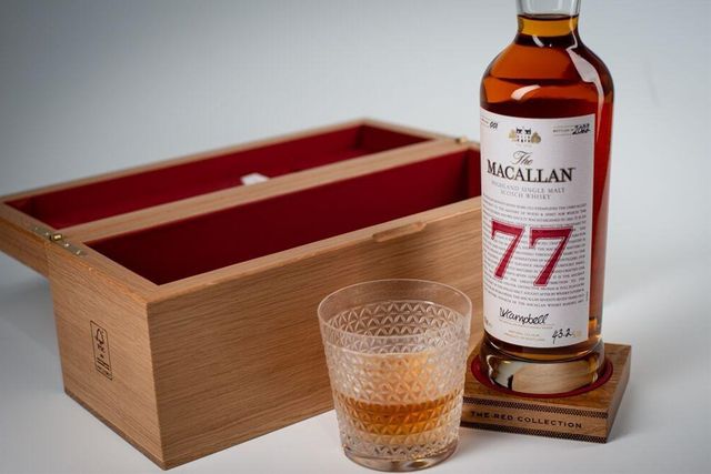 the macallan red collection 77 years old