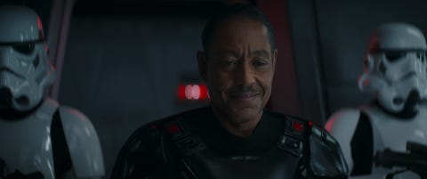 moff gideon in the mandalorian, season 2 episode 6