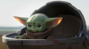 Baby Jabba No Es Competencia Para Baby Yoda