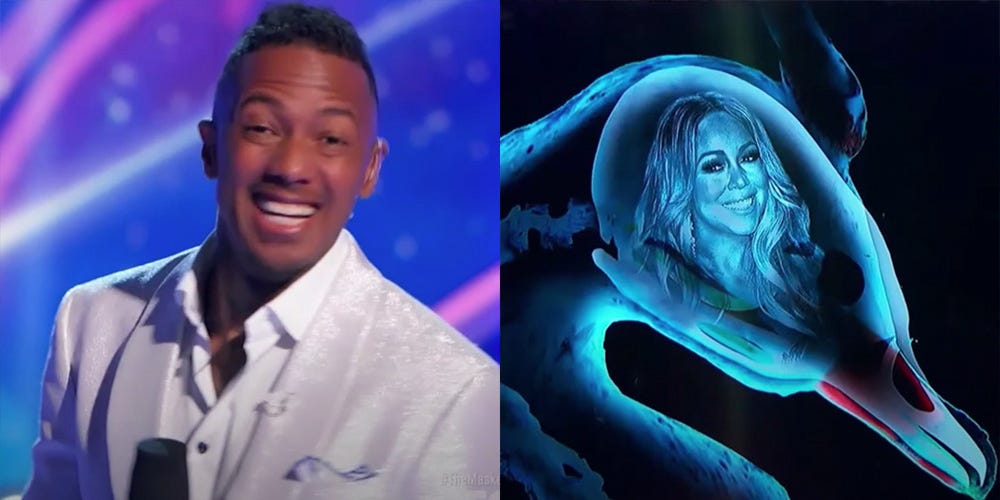 Masked Singer Fans React To Black Swan And Nick Cannon S Awkward Moment Involving Mariah Carey Toysmatrix