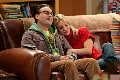 And divorce penny leonard Kaley Cuoco,