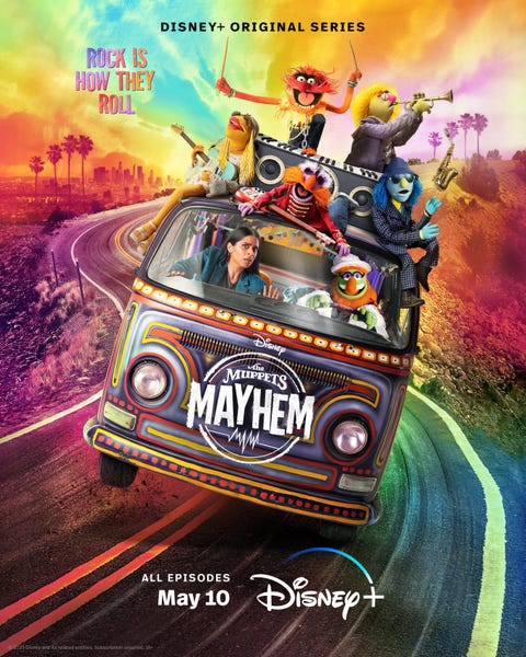 muppets mayhem poster
