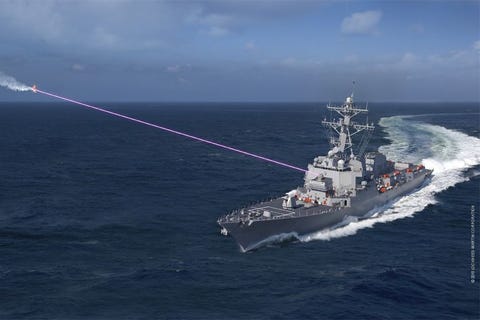Laser, LaWS, HELIOS, Navy,海軍,アメリカ,米軍,