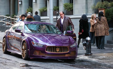 colin farrell filming the penguin