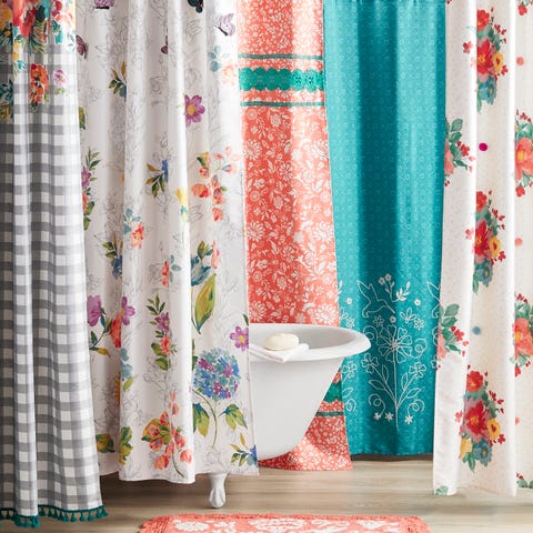 The Pioneer Woman Bath Collection At Where To Ree Drummond S Line The Pioneer Woman Bath Collection At, Shower Curtain Sets With Rugs And Towels Accessories