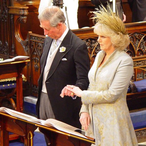 the royal wedding of hrh prince charles and mrs camilla parker bowles   the blessing ceremony   inside