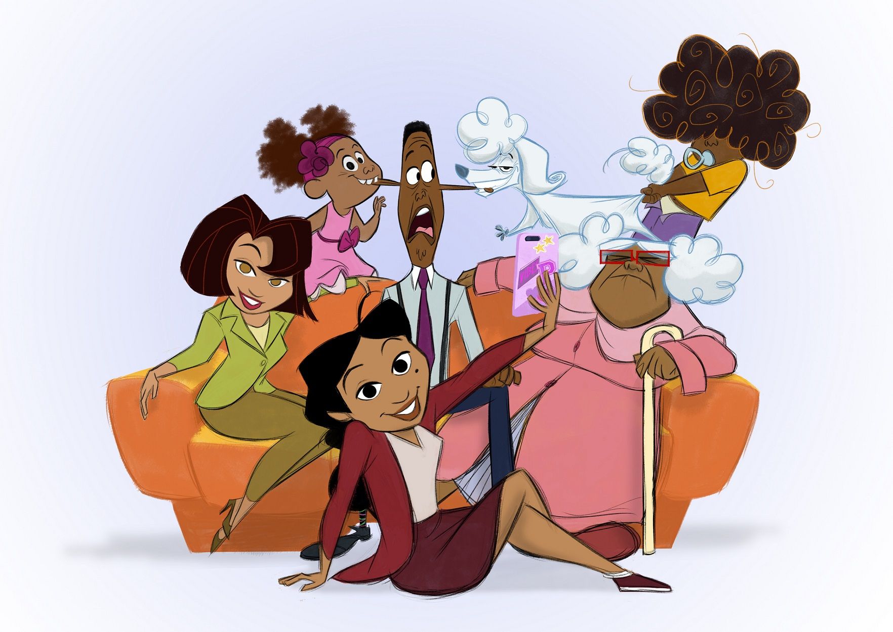 the proud family cast