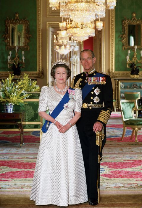 queen and philip windsor portrait