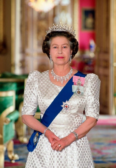 Queen elizabeth polka dot Windsor Session