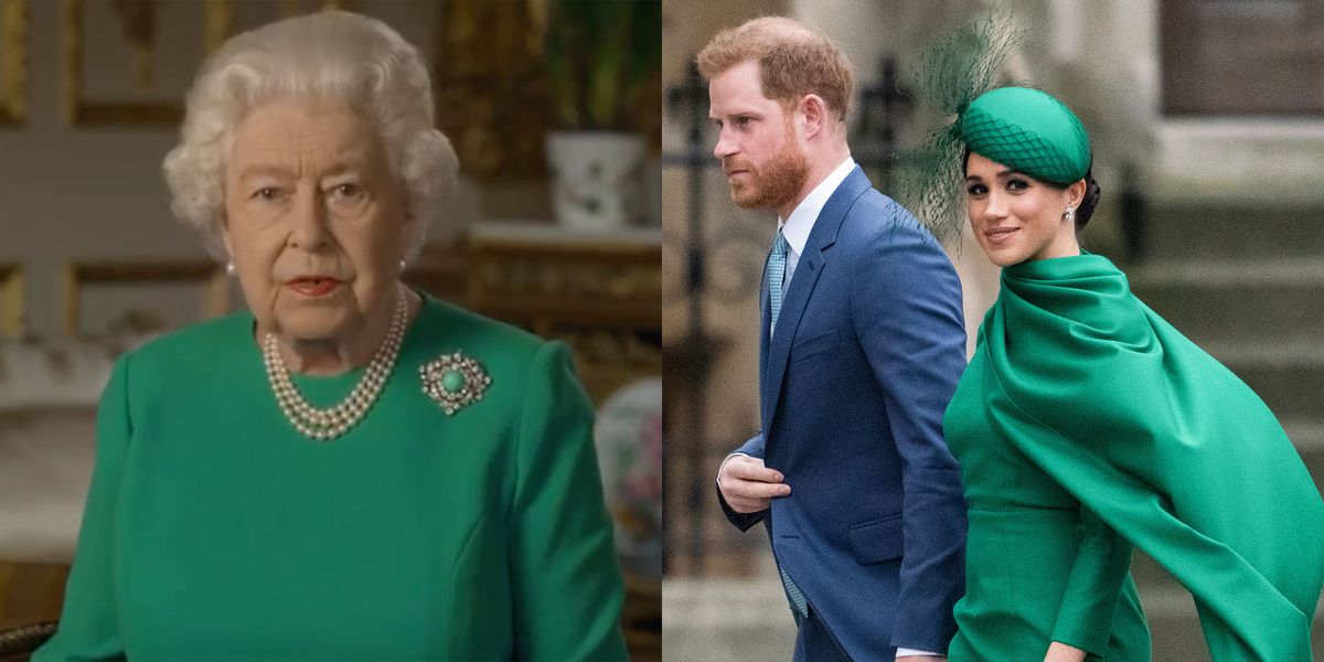 The Queen's Message for Prince Harry & Meghan Markle in Her Speech