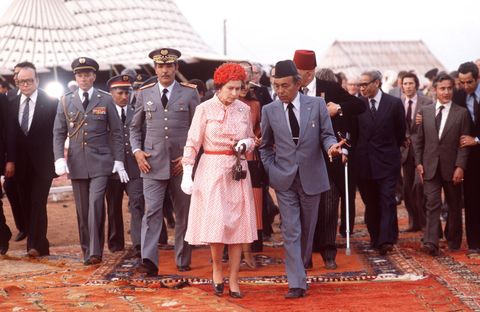 Photos Of Queen Elizabeth S Morocco Trip In 1980 Remembering The
