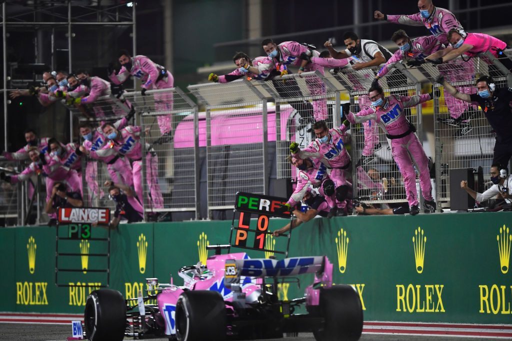 f1 finishing points