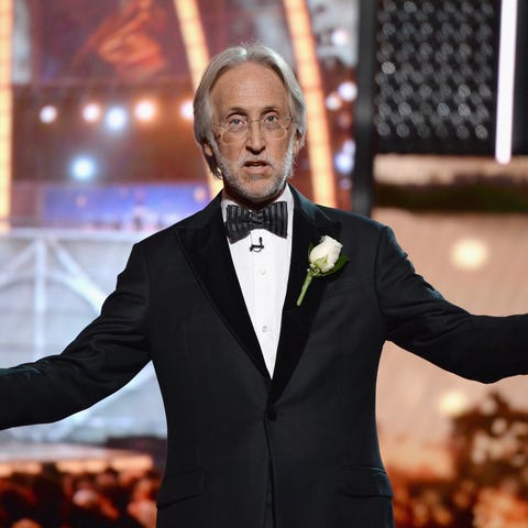 Neil Portnow at the 2018 Grammys. MICHAEL KOVAC GETTY IMAGES