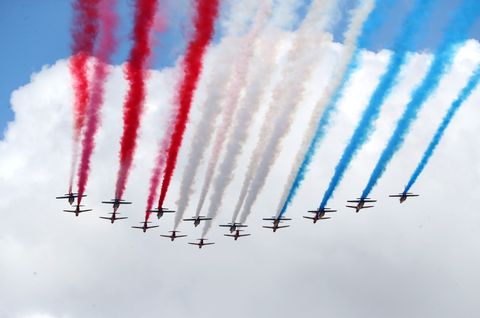 flypast commemorates appeal of the 18th june speech by charles de gaulle