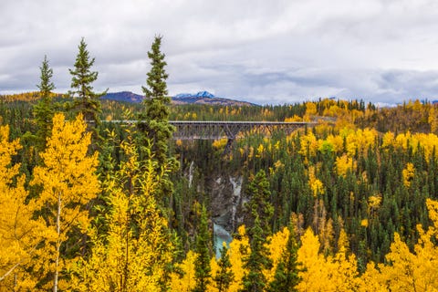 kuskulana bridge in alaska