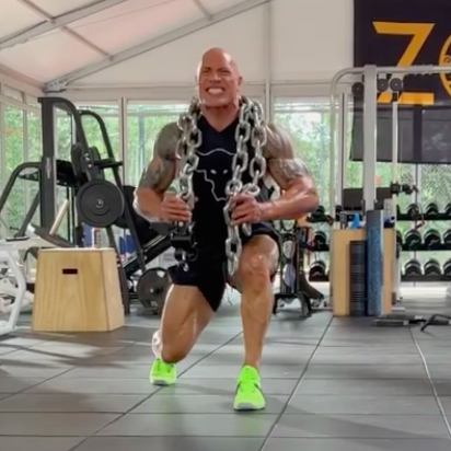 The Rock Just Shared a Look at His ‘Walk of Hell’ Workout