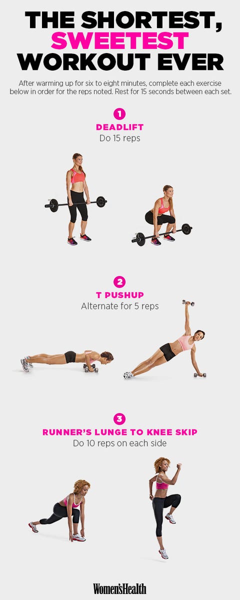 The Shortest, Sweetest Workout You’ll Ever Do