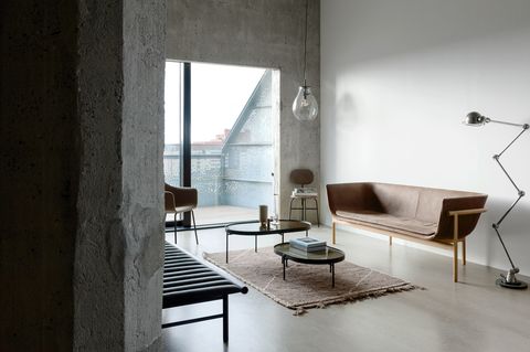 minimalist living room copenhagen