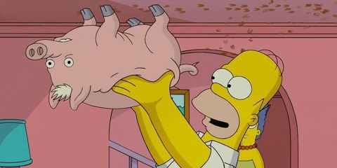 Homer Simpson Spiderpig movie