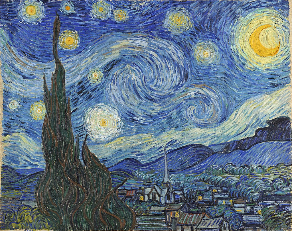 Scientists Found Hidden Physics Inside Van Gogh's Starry Night