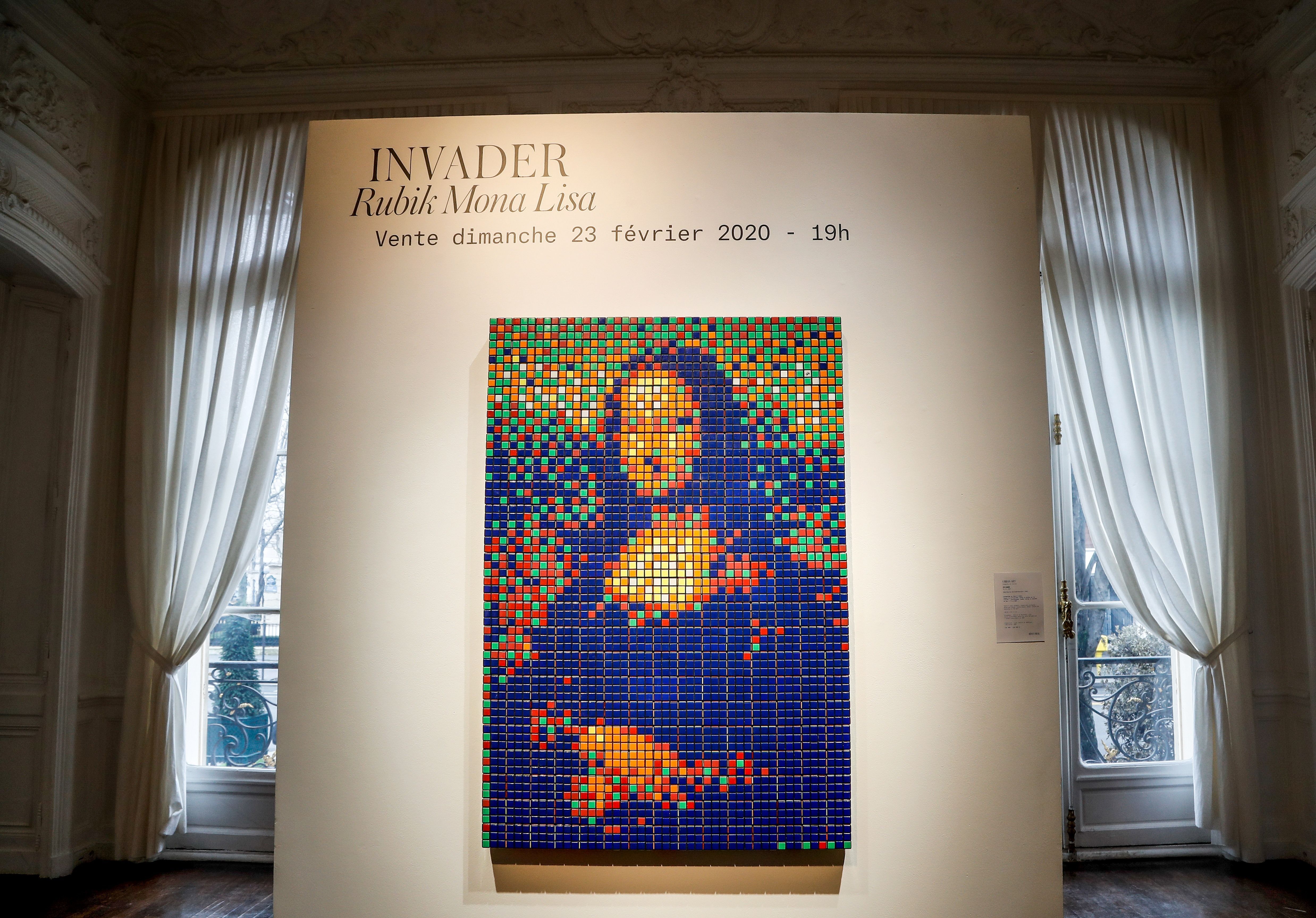 The Rubik Mona Lisa Has Sold For More Than Half A Million